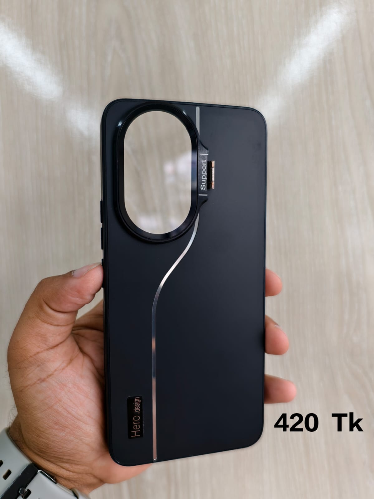 Honor 200 Pro Camera Shield Hard Protective Case With Soft Silicon Border
